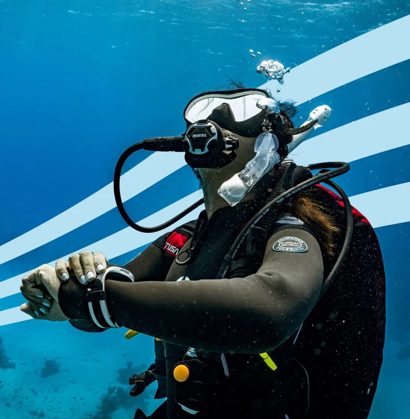 Scuba diving — PADI course